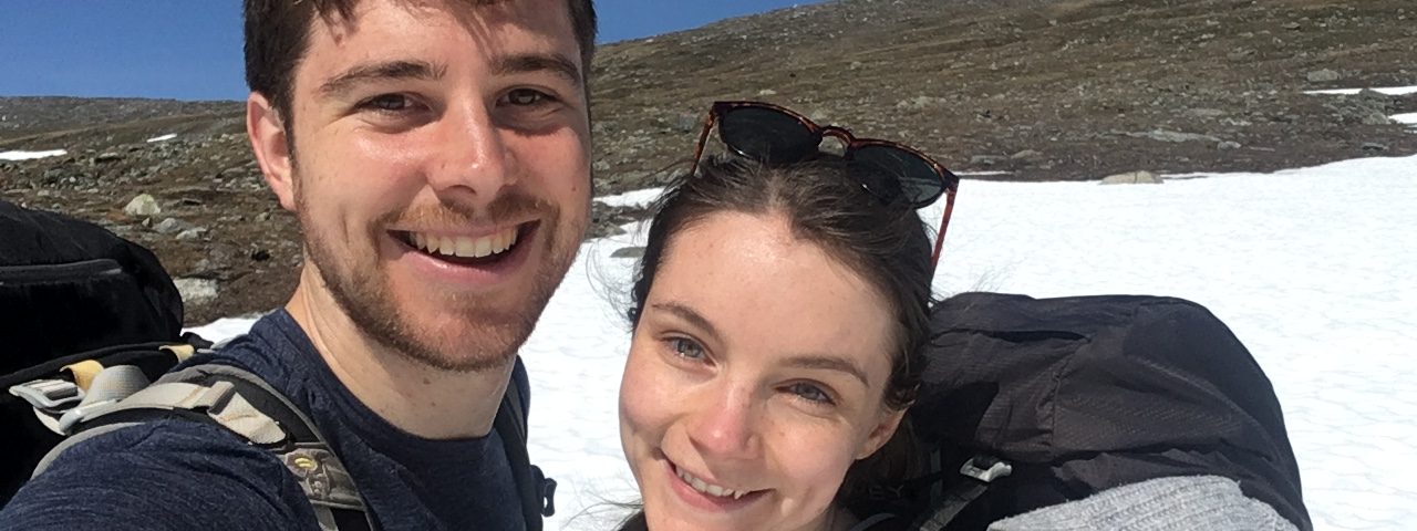 Dovrefjell glacier selfie